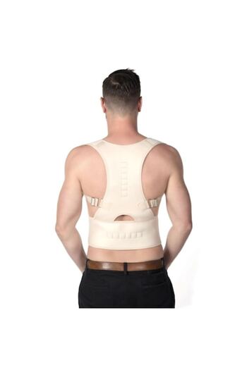 NEO Back Support Belt, Neo™, Fabric, L-XL, White