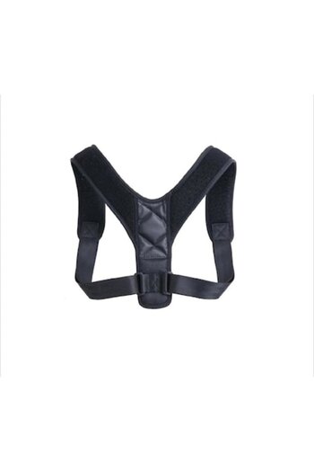 NEO ™ Back Straightening and Posture Correction Brace, Shoulder Support, Black, Size S