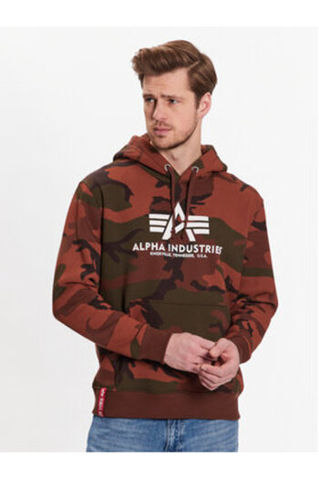 Alpha Industries Ανδρικό Φούτερ 178312C Καφέ