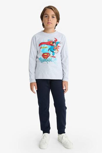 DeFacto Boys' School Sweatpants with Elasticated Waistband (25 Wn)