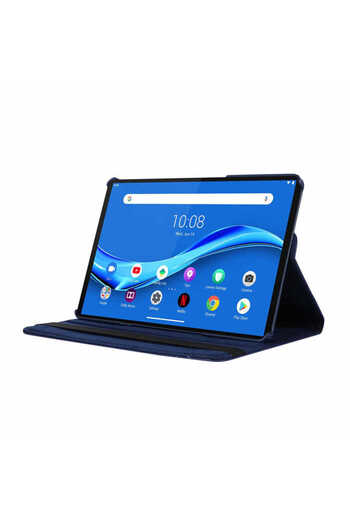 zore Lenovo Tab P11 Pro 11.2'' 2Nd Generation Compatible Shrp Rotatable Stand Case-Black