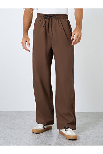 Styli Oversized Parachute Pants with Drawstring