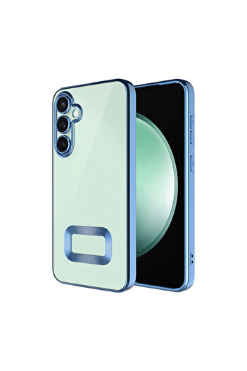 zore Galaxy A16 Case Camera Protection Logo Showing Shrp Omega Cover - Deep Purple