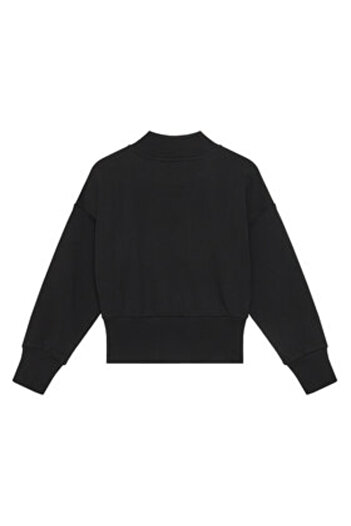BALMAIN Φούτερ για κορίτσια BV4A90-Z0081 Μαύρο