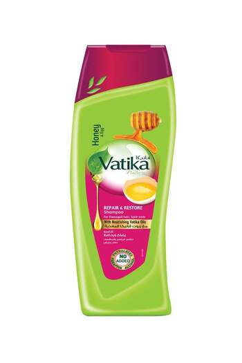 Dabur Renewal and Repair Shampoo Enriched with Egg and Honey for Damaged Hair and Split Ends - 400ml