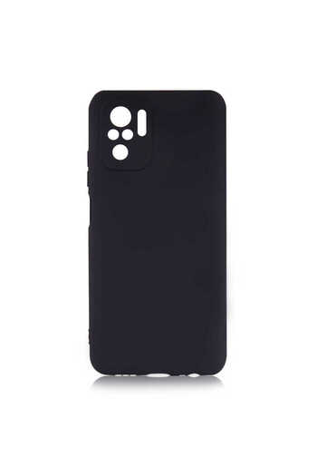 zore Poco M5S Case Shrp Premier Silicone Cover - Black