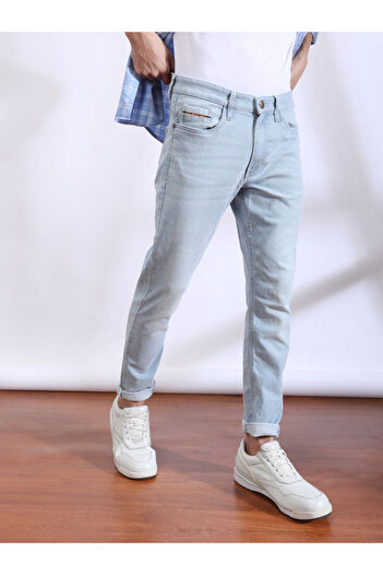 The Indian Garage Co By Styli Men Low Rise Slim Fit Jeans