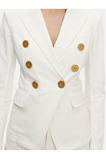 BALMAIN Γυναικείο Σακάκι DF1SG170DB69 Λευκό