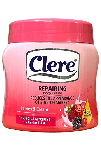 Clere Repairing Body Mix Berries Cream 500ml