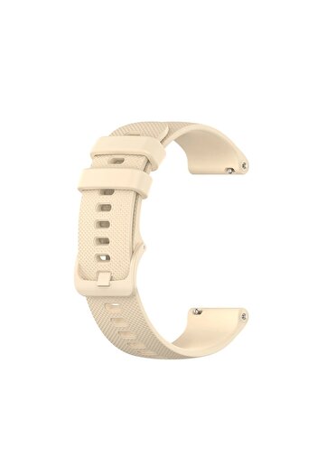 Dmay Huawei Watch Ultimate / Huawei Watch Buds Compatible Soft Checkered Buckle Silicone Strap 22mm
