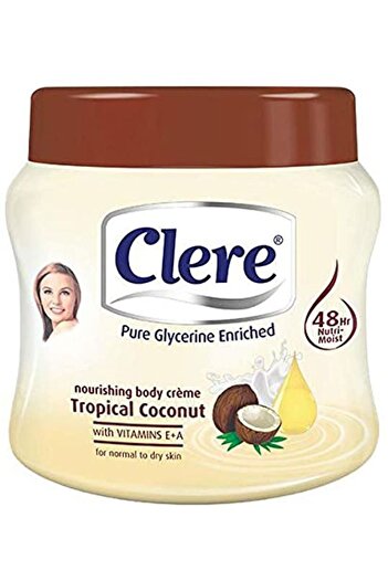 Clere Nourishing Tropical Coconut Body Cream 300ml