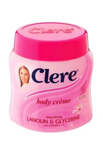 Clere Lanolin And Glycerin Body Cream White 500ml