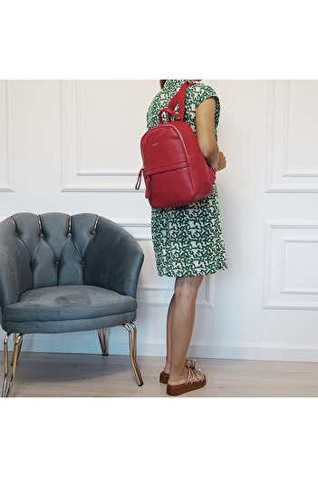Diana&Co Firenze backpack red B-DTL706-1 18