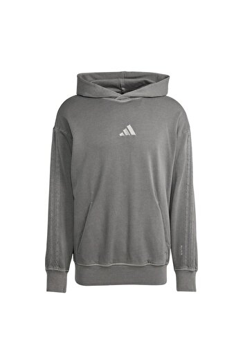 adidas Men's Black Sweatshirt m a Szn W ft Hd Jn0617
