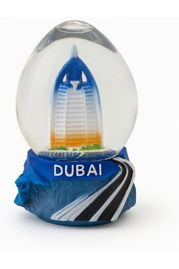 Generic Dubai Snow Globe with Burj Al Arab, Decorative Collectible Souvenir Gift