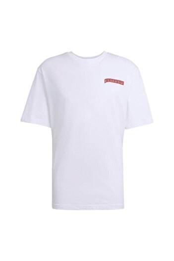 adidas Men's White T-Shirt Graphic Tee Jx3094