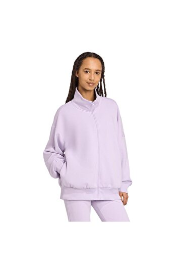 adidas Women's Purple Jacket W All Szn Sl Fz Jw7409