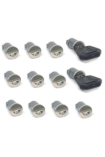 Thule Set of 12 Keys and Keys for the One-Key System 451200, for Locking Trunks