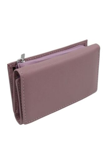 HASSION Women's Wallet R031 Pink Violet