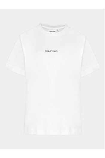 Calvin Klein Γυναικείο T-Shirt curve K20K203712 Λευκό