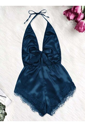 Margoun Women XXL Size Satin Silk Underwear Deep V Neck Lingerie Fashion Ladies Sleepwear