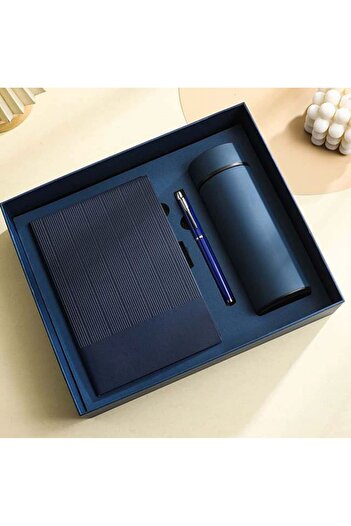 XTERRA Gift set with agenda, pen and blue thermos mug