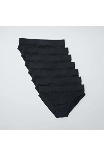 KIABI Jersey briefs - pack of 7 BLACK