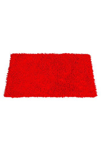 OEM KARLINGTON SHAGGY CARPETS 50 X 80 CM RED