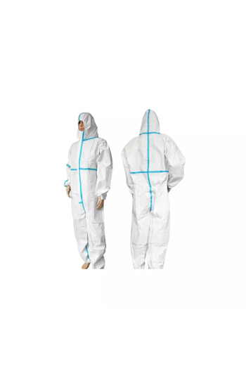 CARBOY Full Protection Coverall, Waterproof, 1 Piece, White