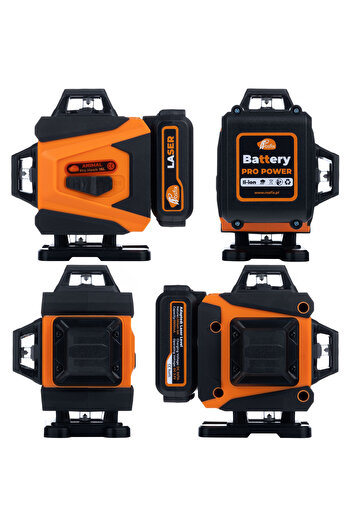 Rosfix Animal Pro Hawk RAPH 16L Laser Level | 16 Lines, IP54, USB-C, Set