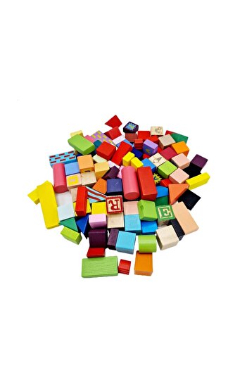 OEMN Wooden Cubes 102 Pieces