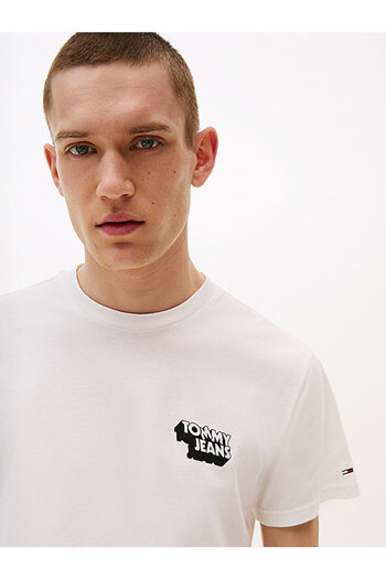 Tommy Hilfiger Men's Tjm Slim Stack Logo T-Shirt