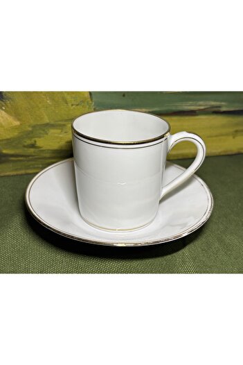 tayfuntufan antika koleksiyon Limoges Turkish Coffee Cup - 067467