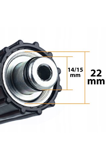 Rosfix Pipe Cleaning Hose 30M 1/4" 155bar | Compatible with Kärcher K2–K7