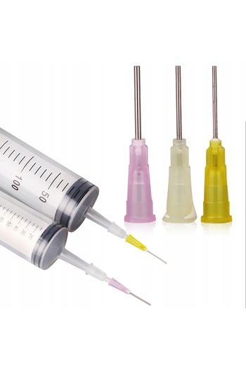 Rosfix Dispensing Needle 24G 0.29mm Purple | Reusable, Universally Compatible