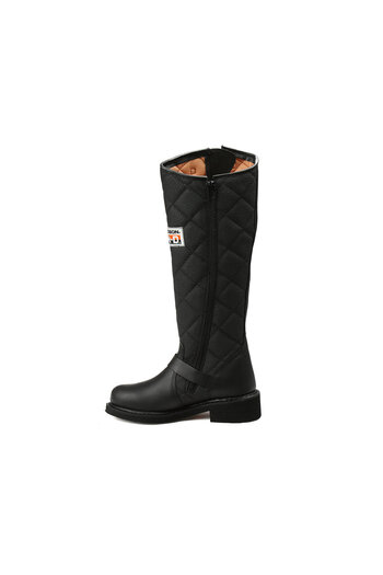 Harley Davidson Black Women's Boots 025G100074-Black-Leather