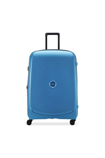 Delsey Belmont Plus Non Expandable 4 Wheels Hard Trolley, 70 cm, Blue