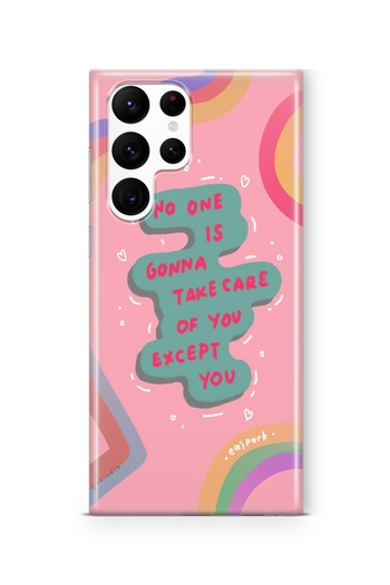Multitronic Samsung Galaxy S25 Ultra Compatible No One Design Printed Transparent Case