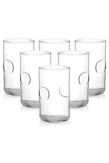 OCEAN By Styli 6-Piece Unity Hi Ball Glass Set, 290ml