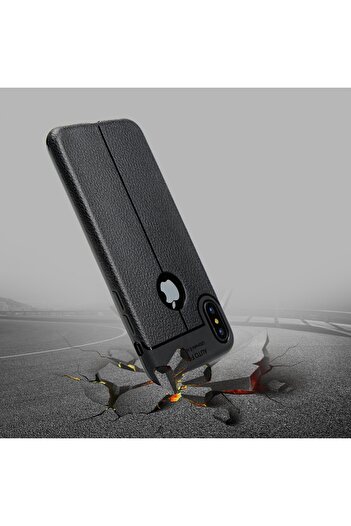 zore Apple iPhone X TPU Soft Case Black