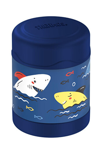 Thermos Kids Funtainer Stainless Steel Food Jar - Sharks - 290 ml