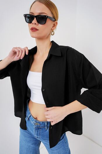 Hiccup Bdart Textured Buttoned Shirt