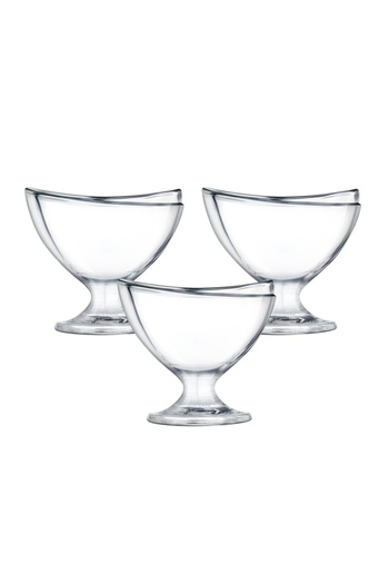 OCEAN By Styli 3-Piece Delight Sundae Cup Set, 5.50Oz