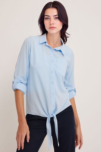 Hiccup Bdart Buttoned Pocket Long Sleeve Shirt