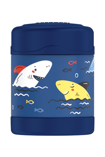Thermos Kids Funtainer Stainless Steel Food Jar - Sharks - 290 ml