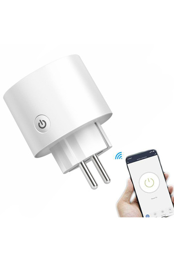 Rosfix Smart WiFi Socket 16A – Wattmeter | Compatible with Tuya, Alexa, Google