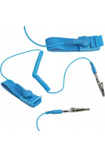 Rosfix ESD Antistatic Bracelet 1.8M | With Crocodile and 1 MΩ Resistor