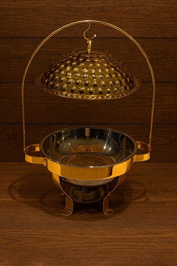 ALMASA Luxury 3.5L Gold Buffet Warmer