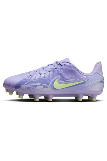 Nike Tiempo Legend 10 Academy Fg/Mg Nu1 Kids Football Boots Purple