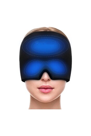 GermaNova ™ Eye and Head Gel Mask for Migraines and Headaches